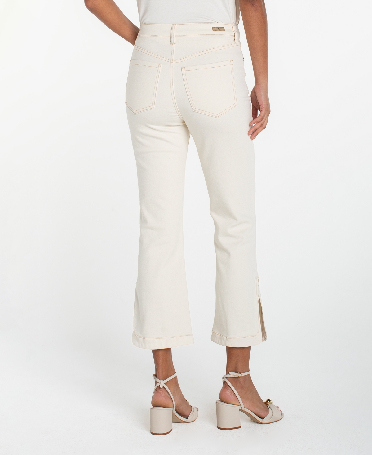 Liverpool Los Angeles Women's Hannah High-Rise Cropped Flare Jeans