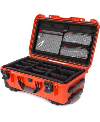 Wheeled Series 935 Lightweight NK-7 Resin Waterproof Hard Case with Lid Organizer and Padded Dividers