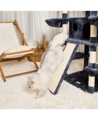 68.5" Cat Tree Tower for Indoor Cats with Condos & Scratching Posts, Multi-Level Cat Furniture