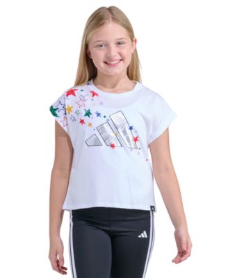 Girls' 8-16 Short-Sleeve Boxy Fit T-Shirt