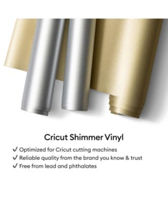 Shimmer Vinyl Party Sampler 10 Ct Permanent 12" x 12" Sheets