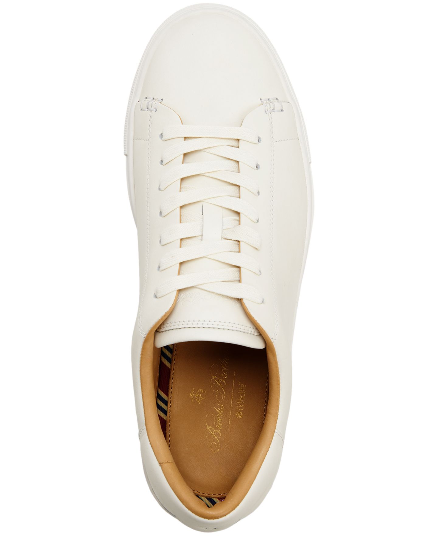 Мужские кроссовки Brooks Brothers Franz Lace-Up, цвет: Белый — фото 4