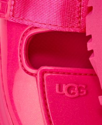 Kids' GoldenGlow Glossy Sparkles Open Toe Sandals