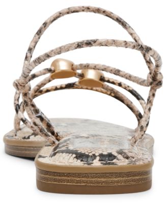 Women's Jaide Strapped Dome Studded Flat Sandals