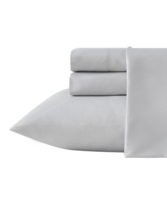 Highland Chill Solid Temperature Regulating Microfiber 3-Pc. Sheet Set, Twin
