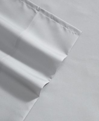 Highland Chill Solid Temperature Regulating Microfiber 4-Pc. Sheet Set, King