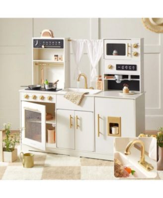 Play Kitchen with Running Water - Iconic Aqua Kitchen in Cream