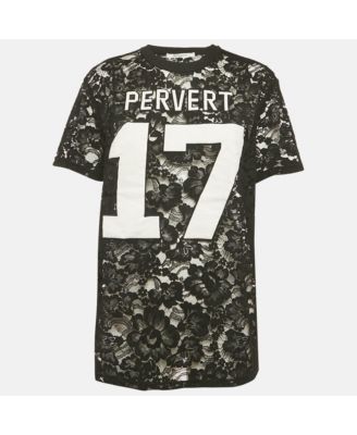 Women's Sheer Lace Jersey T-Shirt