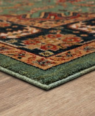 Spice Market Deir Aquamarine 5'3" x 7'10" Area Rug