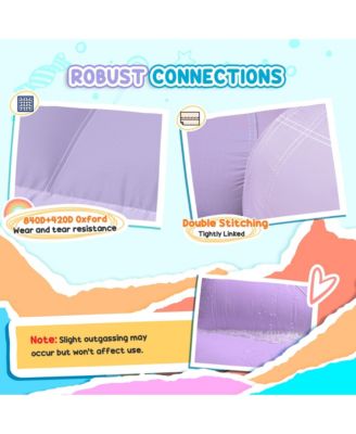 Bounce House, Inflatable Bouncer with Air Blower, 98" x 65" x 79"