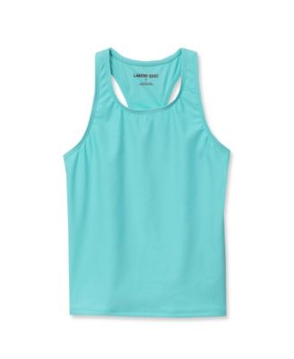 Big Girls Plus Chlorine Resistant Racer Back Tankini Swim Top
