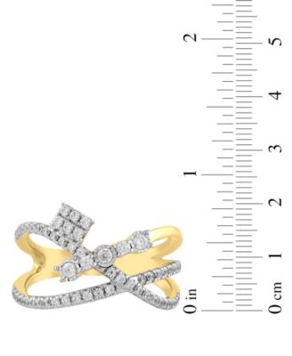 Diamond Ring (1/2 ct. t.w.) in 10k Yellow Gold 