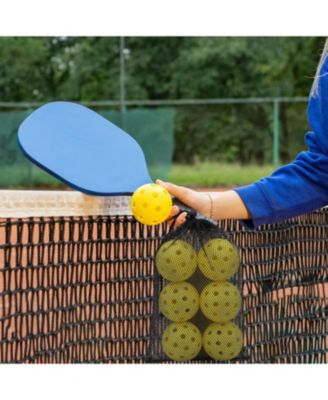 20 Pack Outdoor Pickleball Balls with Carrying Bag