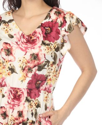 Women's V-Neck Empire Dress