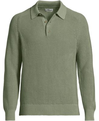 Men's Long Sleeve Drifter Polo Sweater