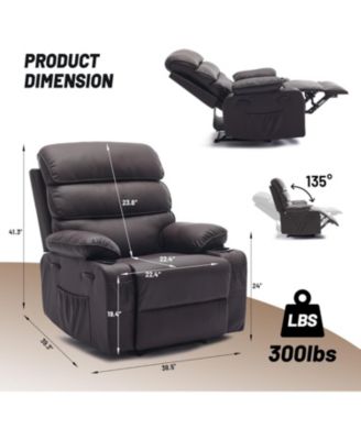 Recliner Chair Modern Ergonomic Lounge Single Sofa