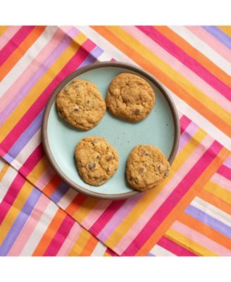 Bright Stripe Organic Napkin, 4-pack