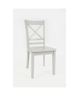Simplicity Solid Wood Classic Cross-Back Dining Chair (Set of 2