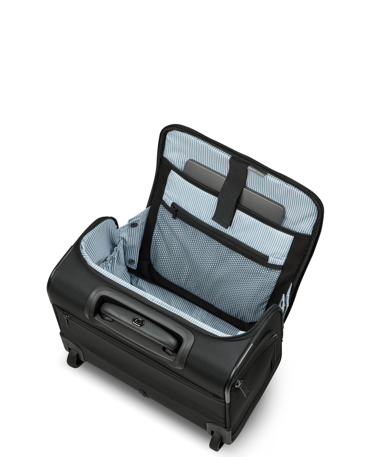 Сумка Delsey Paris Shadow DLX Small 2-Wheel Underseater, цвет: Чёрный — фото 10