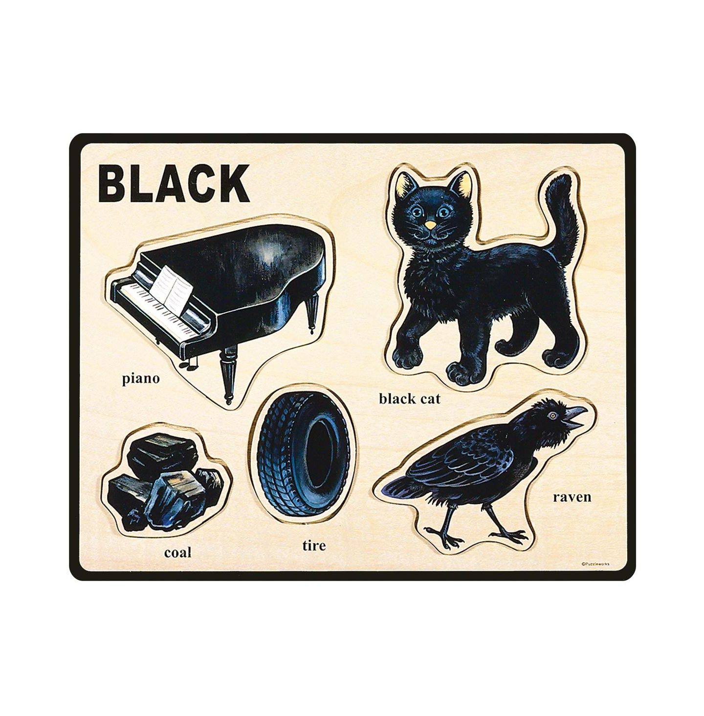 Детские игрушки Puzzleworks Basic Color and Word Puzzles - Set of 8 — фото 7