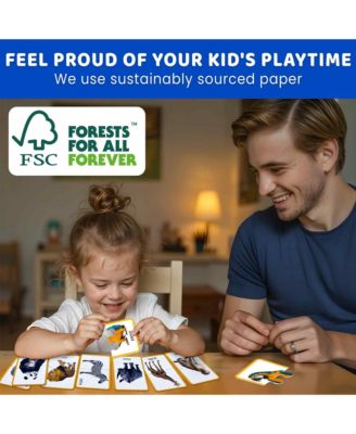 Toddler Matching Puzzle Ages 2–4 – 16 Self Correcting Educational Jigsaw Pieces