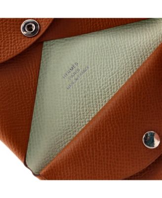 Calvi Duo Card Holder Verso Epsom