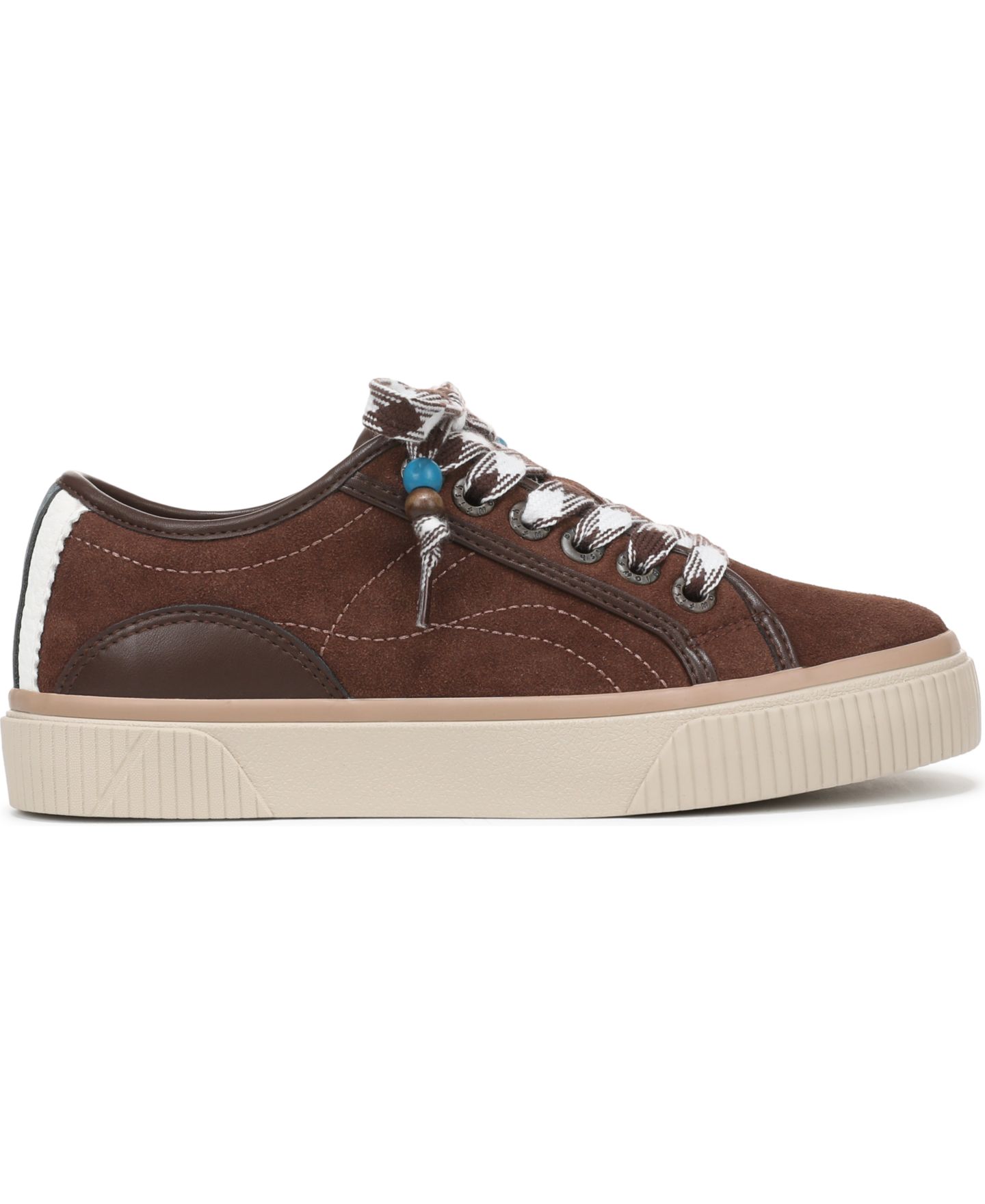 Женские кроссовки Blowfish Malibu Azure Lace-Up, цвет: Тёмно-коричневый искусственный замшевый — фото 2