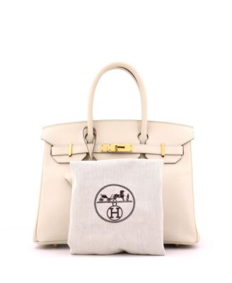 Birkin 30 Handbag Light Epsom with Gold Hardware