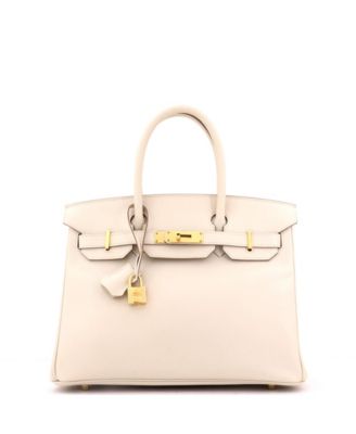 Birkin 30 Handbag Light Epsom with Gold Hardware
