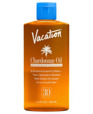 Chardonnay SPF 30 Sunscreen Oil, 3.4 oz.