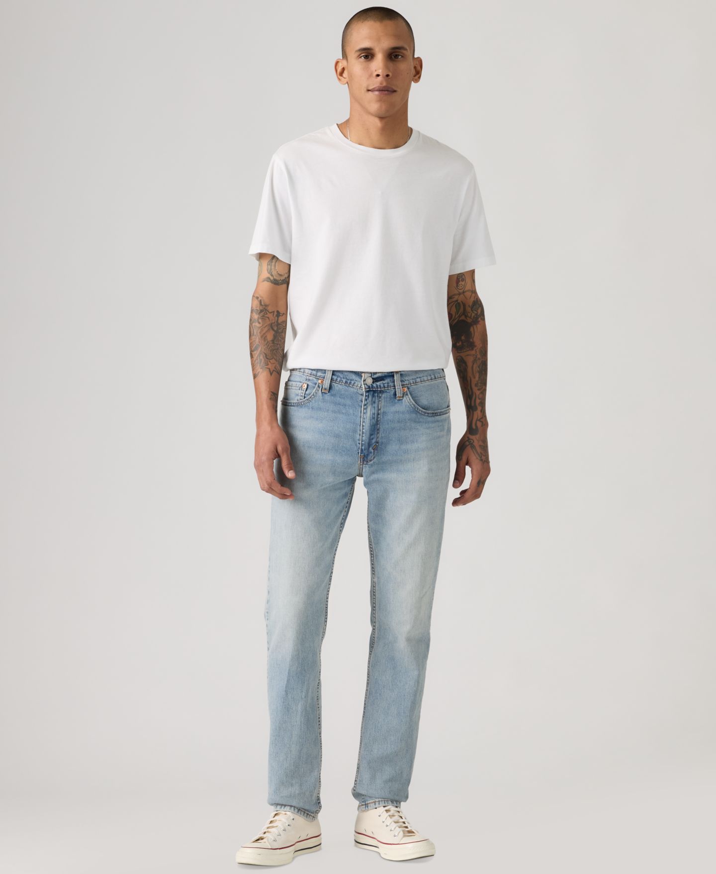Мужские джинсы Levi's 511™ Cool Slim-Fit Zip-Fly, цвет: Iceberg — фото 2
