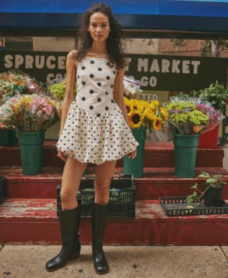 Women's Misty Square Neck Mini Dress