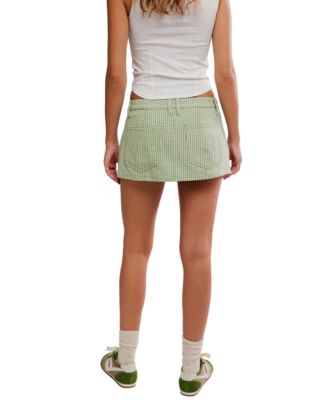 Women's Georgie Gingham Plaid Skirt