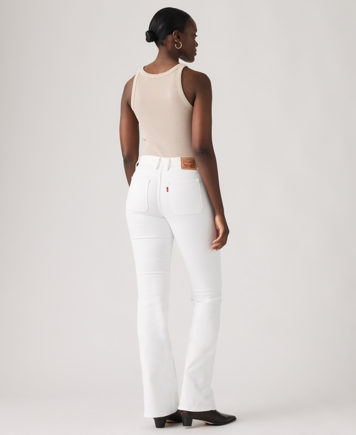Levi's Women's 726 Patch Pocket High Rise Slim Fit Flare Jeans