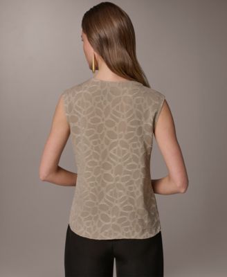 Women's Mock Neck Blouse