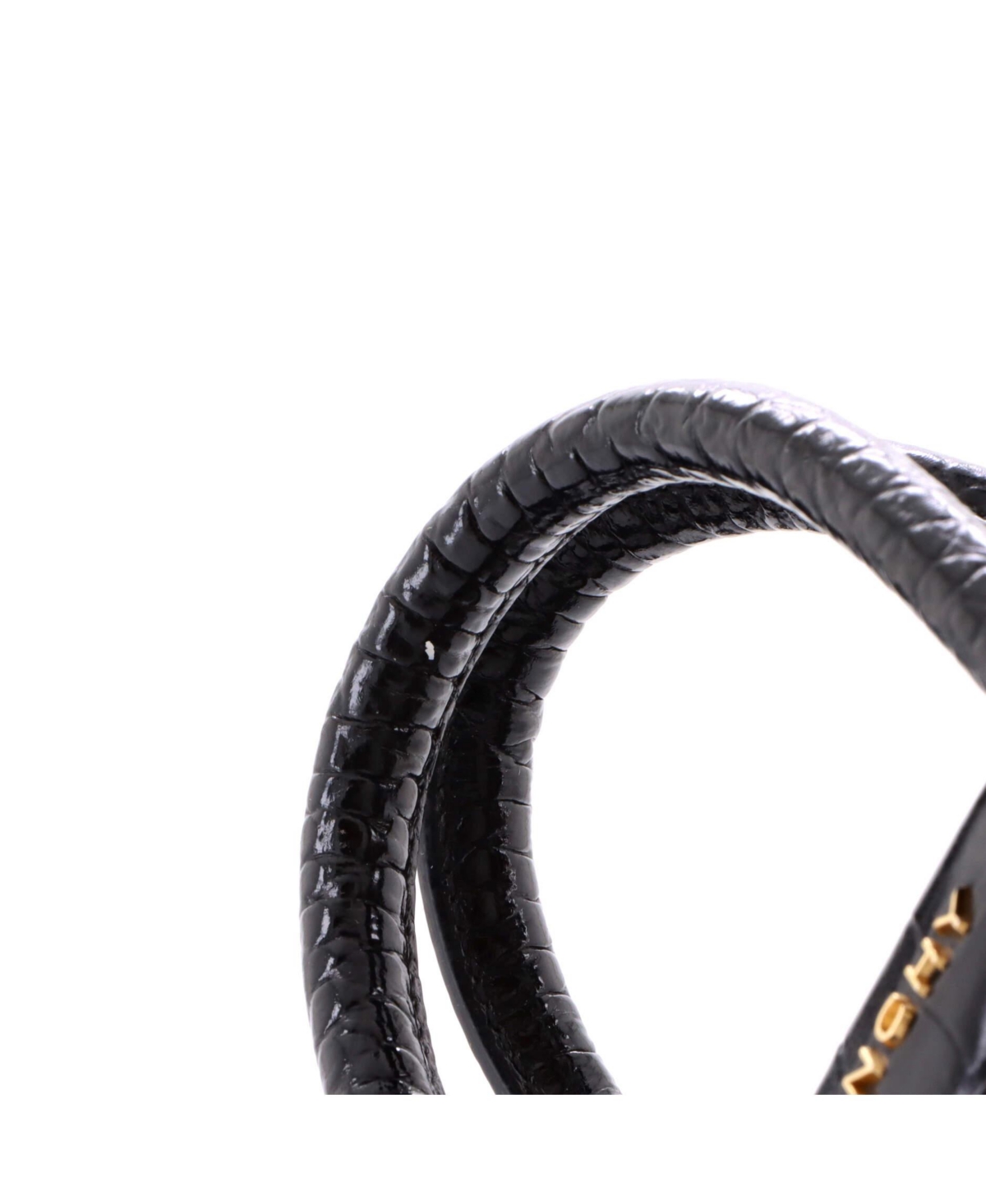 Pre-Owned Givenchy Mini Antigona Bag Embossed Leather