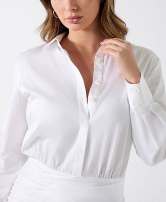 Women's Veronica Long-Sleeve Poplin Dress