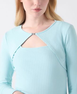 Women's Wren Cutout Long-Sleeve Knit Top 
