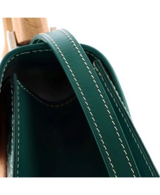 PM Saigon Top Handle Bag Coated Canvas with Leather