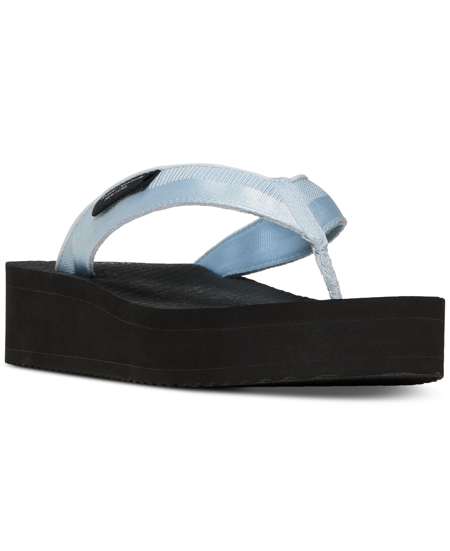 Женские сандалии kate spade new york Sam Icon Platform Flip Flop, цвет: Pale Sapphirine — фото 1