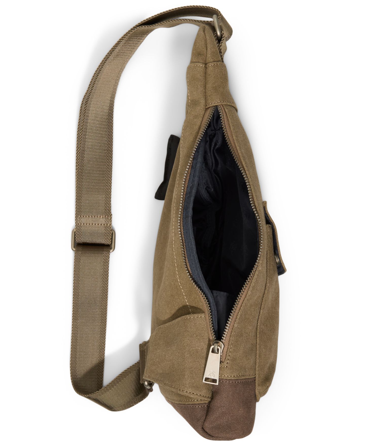 Мужская сумка Brooks Brothers Baywood Sling, цвет: Коричневый — фото 4