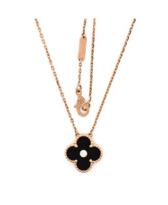 Vintage Alhambra Pendant Necklace