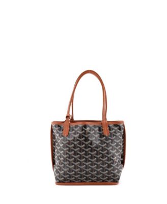 Mini Anjou Reversible Tote Coated Canvas