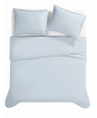 Classic 400-Thread Count Cotton 3-Pc. Duvet Cover Set, Full/Queen