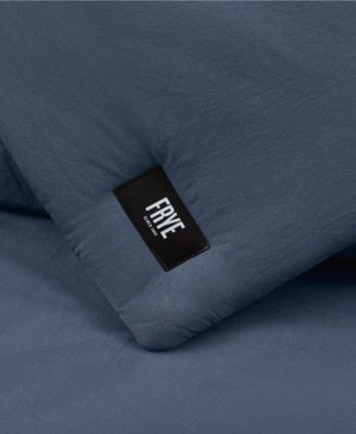 Vintage Washed Cotton 3-Pc. Comforter Set, King