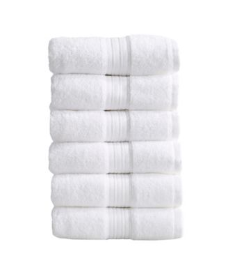 Quick-Drying Cotton 6-Piece Hand Towel Set, 26" x 16"
