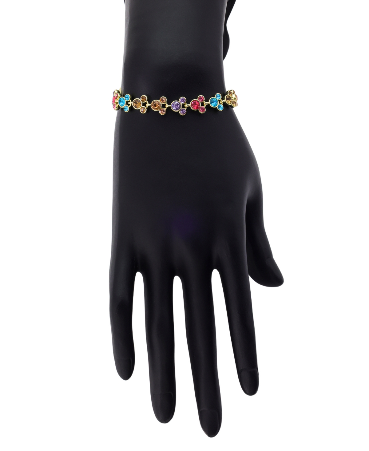 Disney Crystal Mickey Mouse Tennis Bracelet