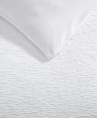 Crinkle Woven Gauze 3-Pc. Duvet Cover Set, King