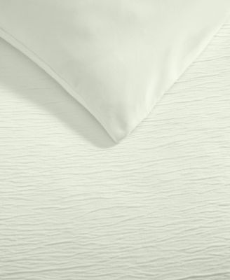 Crinkle Woven Gauze 3-Pc. Duvet Cover Set, Queen