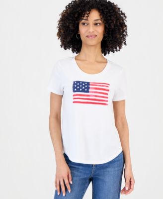 Petite Flag Short-Sleeve Perfect T-Shirt